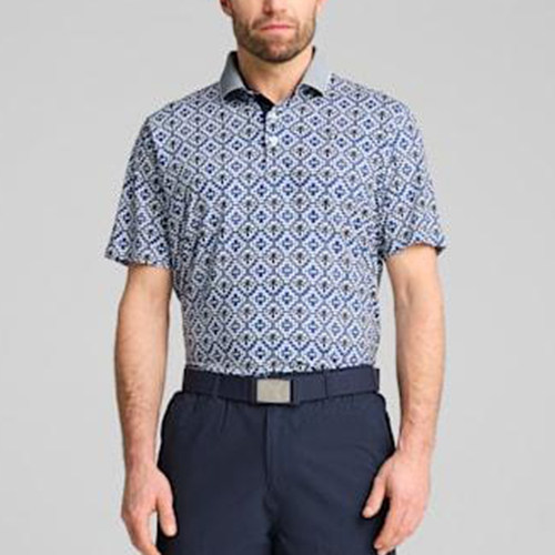 Puma/彪马正品2025夏季款男士翻领高尔夫运动POLO衫630033-02