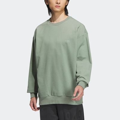 阿迪达斯男女同款圆领套头卫衣