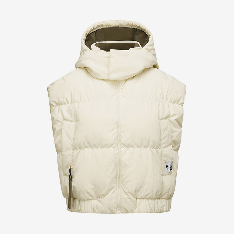 Skechers/斯凯奇正品2024年冬女士简约梭织时尚短款羽绒马甲,运动服/休闲服装,羽绒马甲,淘宝优惠券,粉丝福利购,淘宝优惠卷