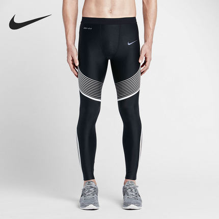 Nike/耐克正品年新款运动健身跑步男子紧身长裤 717751-013