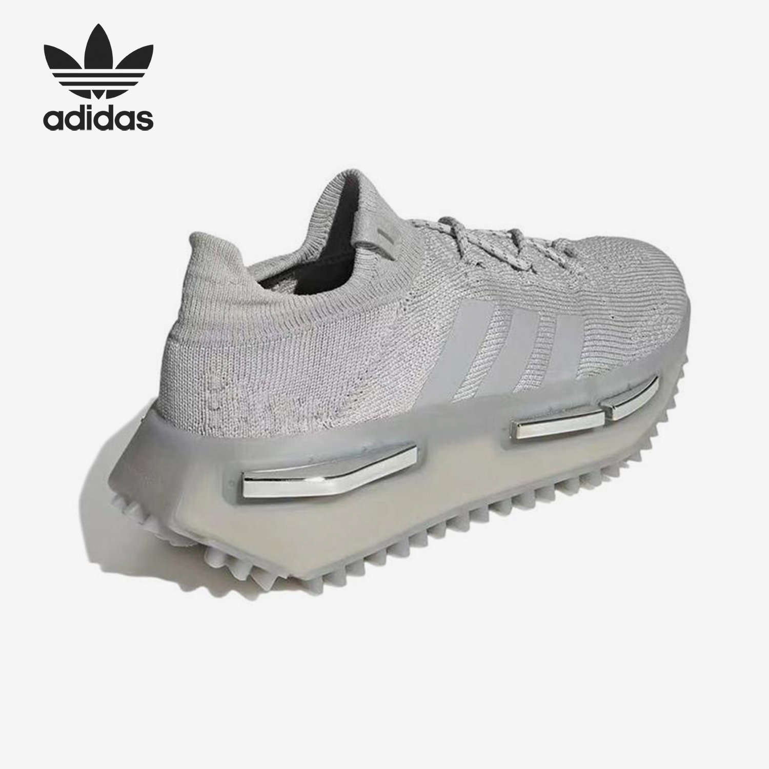 Adidas/阿迪达斯正品三叶草男女厚底中帮缓震跑步鞋ID0360