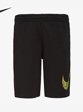 Nike/耐克正品新款男黑绿色训练轻盈速干经典运动短裤72783-010