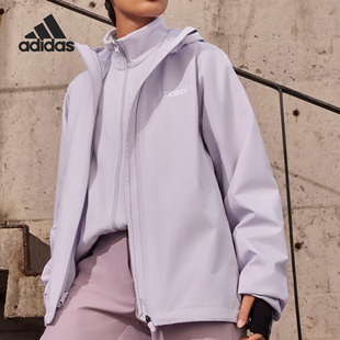 阿迪达斯正品 3IN1 ESS J女士运动冲锋衣JY4795 Adidas