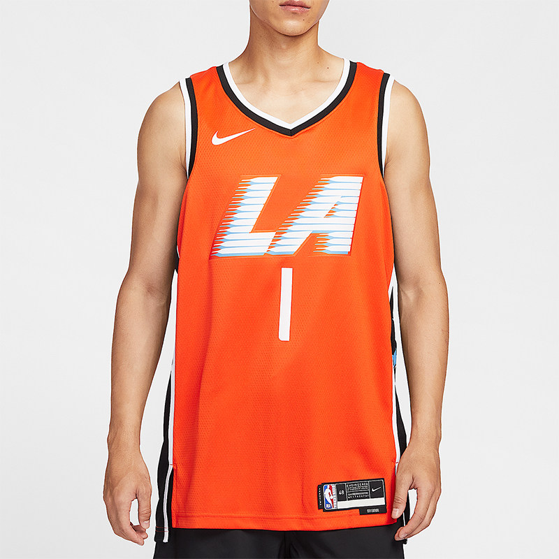 Nike/耐克正品2025男士运动V领套头无袖篮球背心T恤HM5984-820