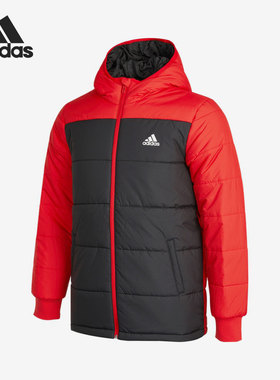 Adidas/阿迪达斯官方正品 YK PADDED JKT 大童运动休闲棉服H45029