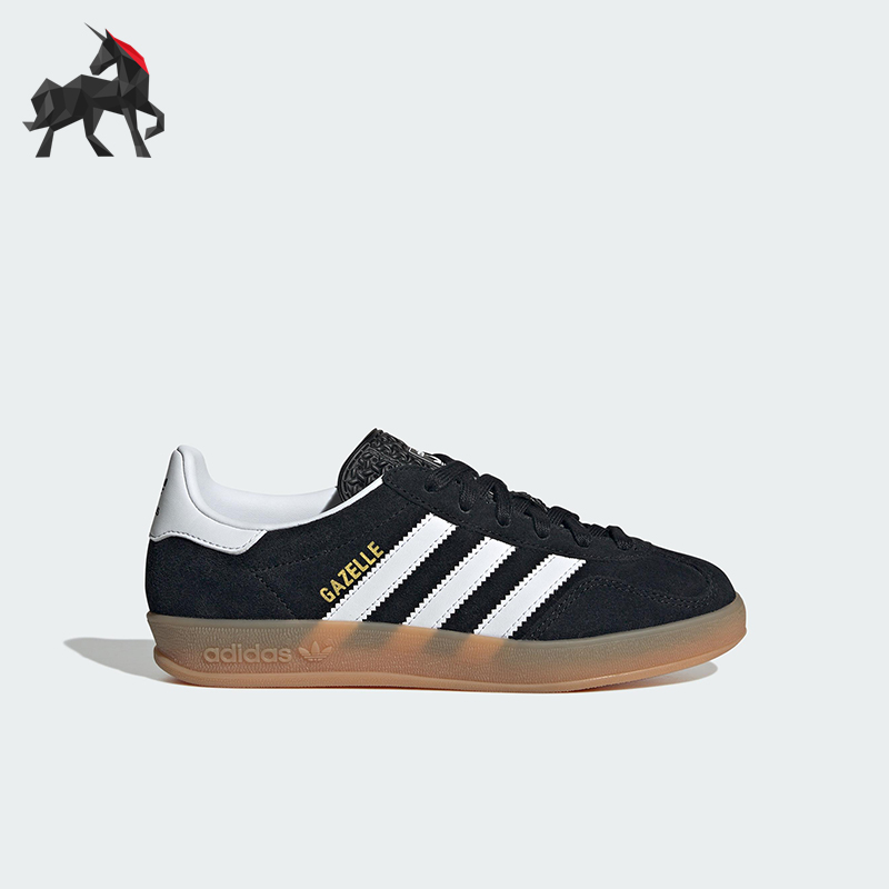 Adidas/阿迪达斯正品三叶草大童耐磨低帮轻便运动复古板鞋JQ8701