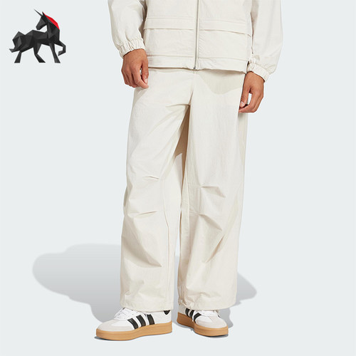 Adidas/阿迪达斯正品三叶草男士宽松休闲梭织工装运动裤JD5894