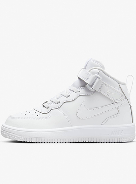 Nike/耐克正品Force 1 Mid EasyOn PS儿童款透气运动鞋FJ1917-111
