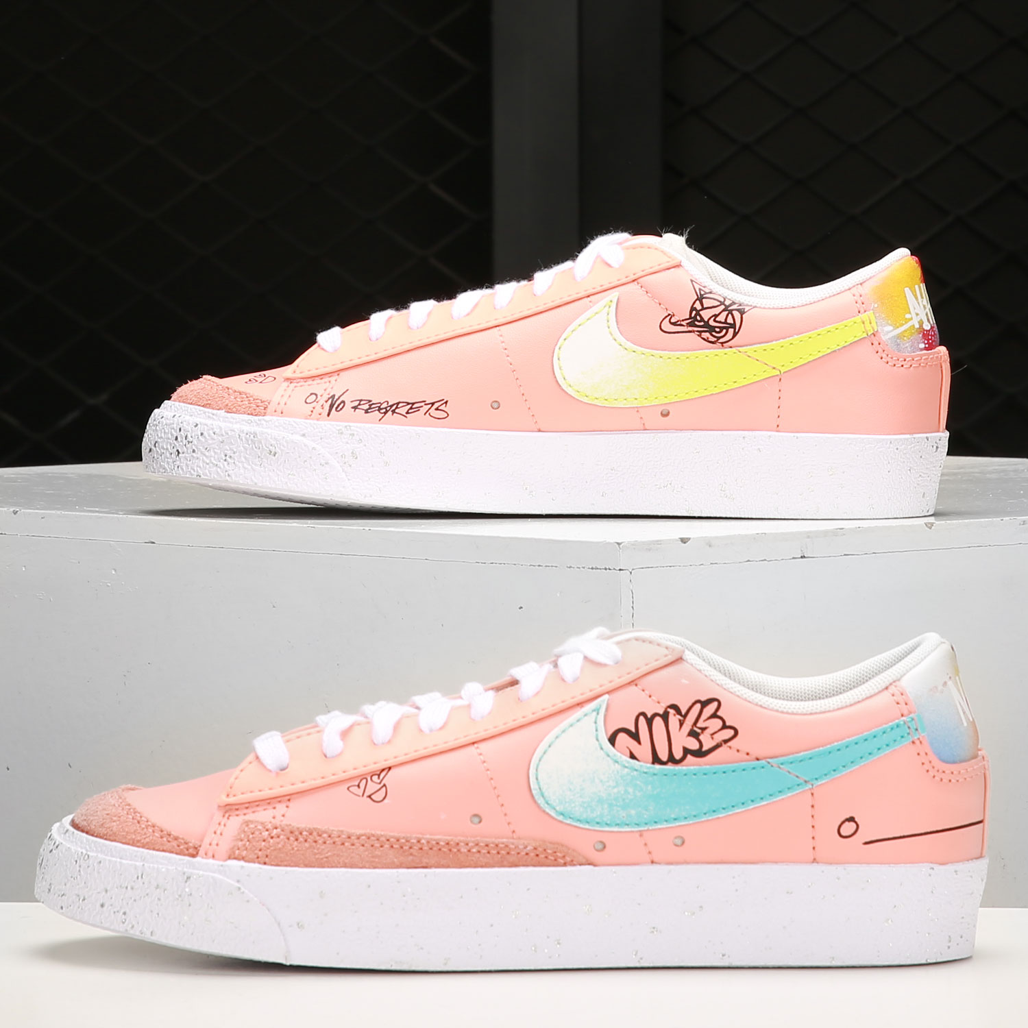 Nike/耐克正品 男女夏季新款情侣低帮运动休闲板鞋 DJ4281-641