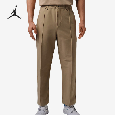 Nike/耐克正品JORDAN新款男卡其色防水经典高尔夫长裤HQ8674-247