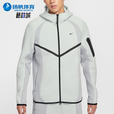 Nike/耐克正品Tech Windrunner男士休闲连帽刺绣外套IF1326-034