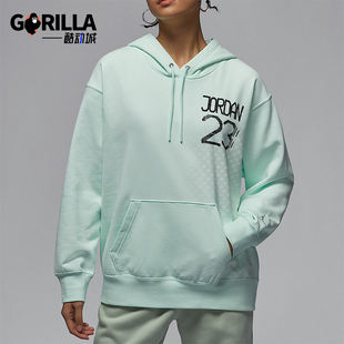 394 JORDAN女士印花刺绣休闲运动卫衣HQ6072 Nike 耐克正品