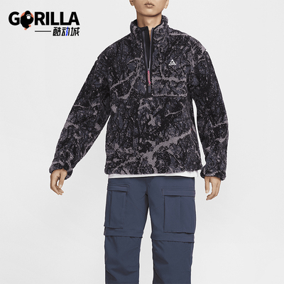 耐克男士时尚印花宽松休闲卫衣