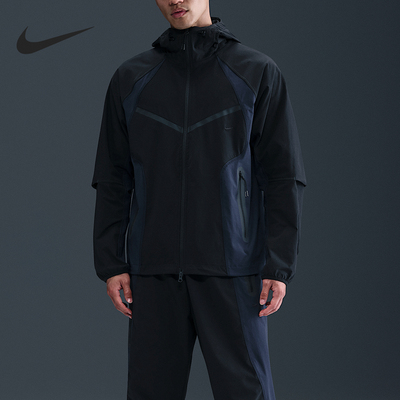 耐克男士宽松运动梭织外套