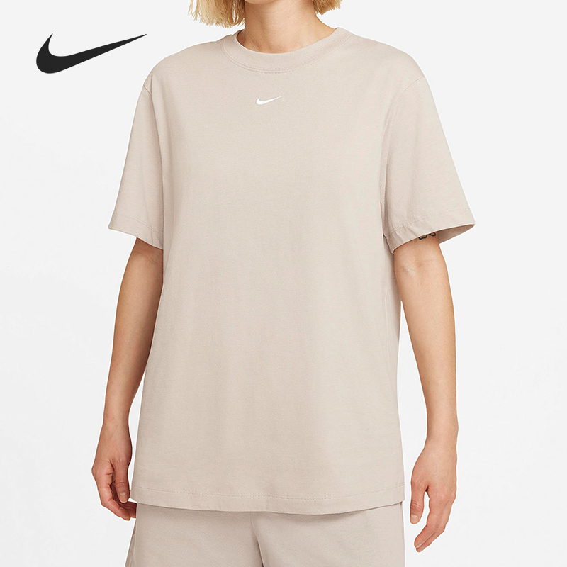 耐克女子宽松运动短袖T恤