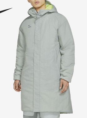 Nike/耐克官方正品F.C.冬季男子足球中长款运动棉服 CT2515-077