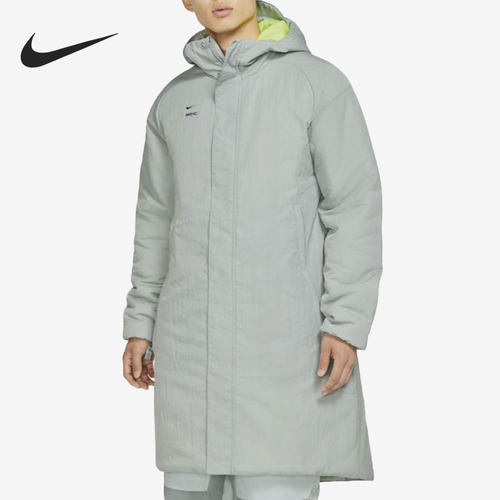 耐克男子足球中长款运动棉服