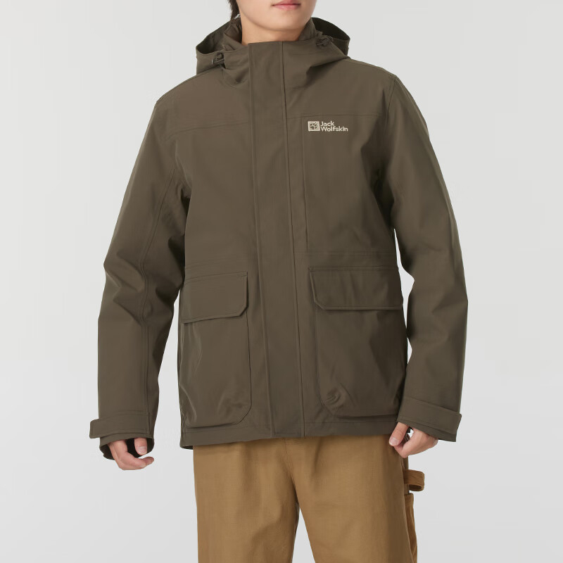 Jack wolfskin/狼爪正品运动三合一男士冲锋衣5121332-5719