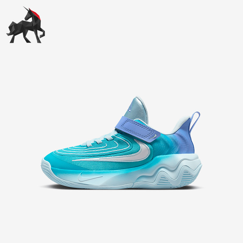 Nike/耐克正品新款儿童耐磨时尚轻便缓震篮球鞋FZ6733-300