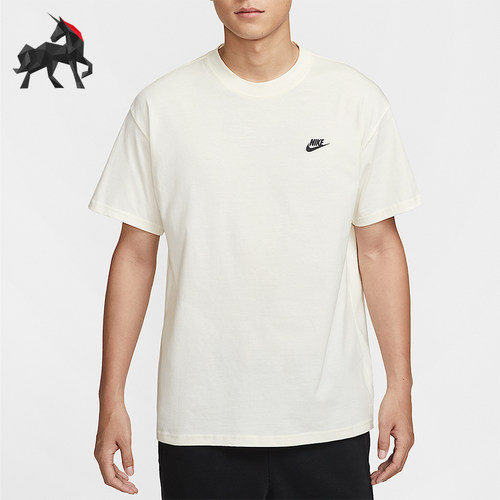 Nike/耐克正品夏季男士印花宽松圆领篮球运动透气短袖IH2473-133