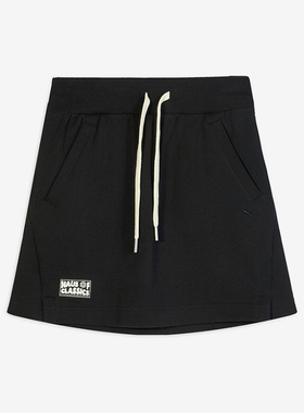 Puma/彪马官方正品HAUS OF CLASSICS女士抽绳休闲短裙633732-01