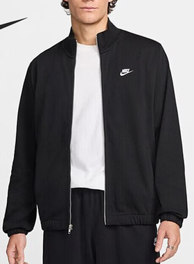 Nike/耐克官方正品当季新款男士运动宽松休闲简约外套FQ3427-010