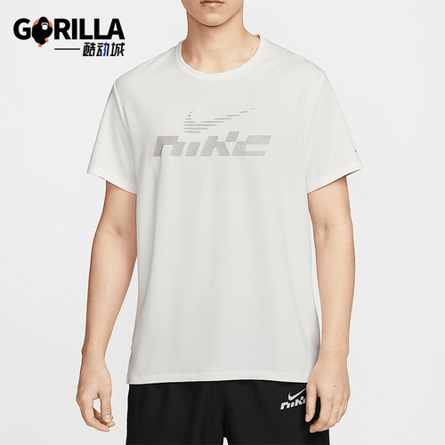 Nike/耐克正品Dri-FIT男士反光透气宽松圆领套头短袖IB4128-133