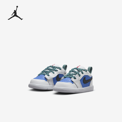 Nike/耐克正品Jordan 1 Low婴童柔软缓震运动鞋FQ8710-100