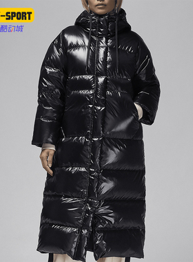 Nike/耐克正品JORDAN女士保暖梭织亮面时尚羽绒服FV7144-010
