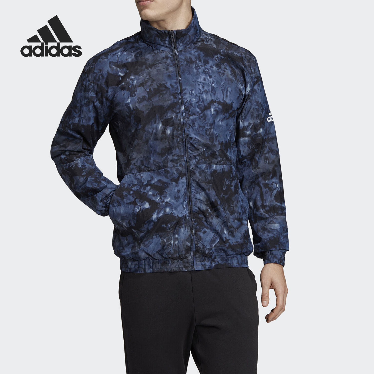 Adidas/阿迪达斯正品冬季新款男子外套夹克防风运动服DW8500