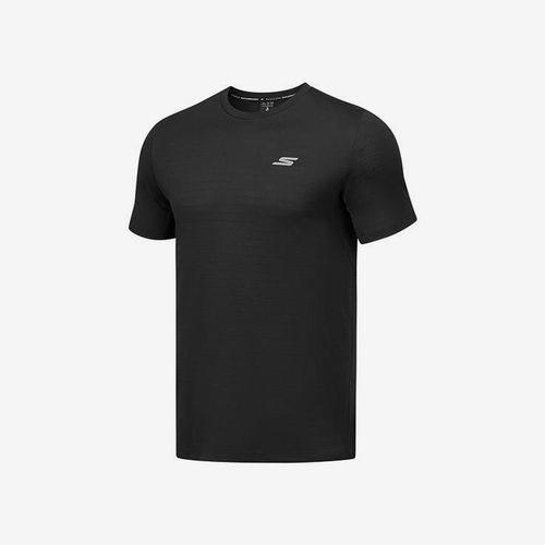 Skechers/斯凯奇正品夏季款男士圆领印花针织短袖T恤衫P225M020