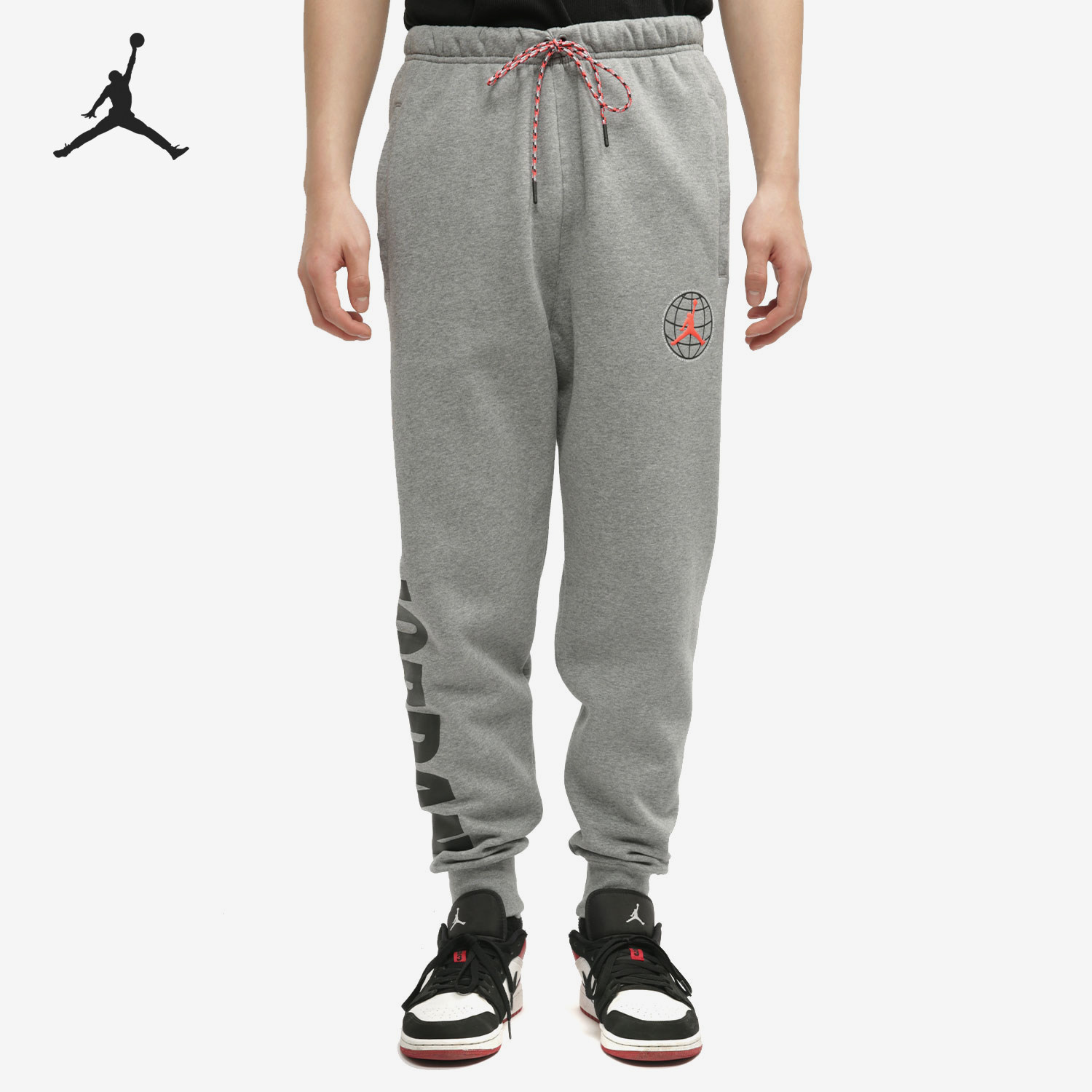 Nike/耐克官方正品 JORDAN 男子篮球运动休闲加绒收口长裤CT3496
