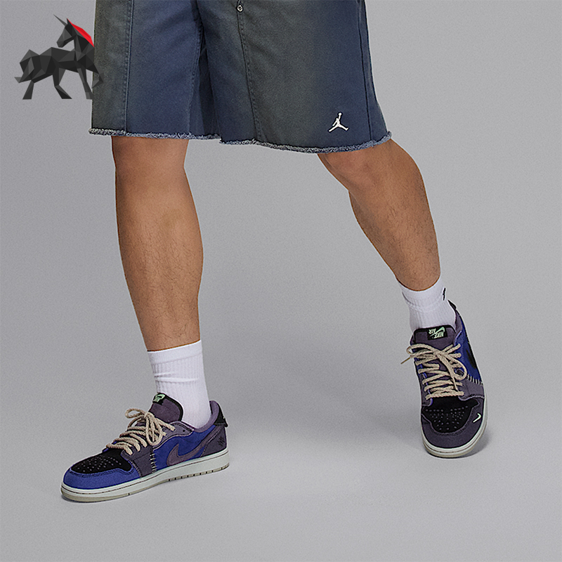 Nike/耐克正品Air Jordan 1 男士休闲时尚轻盈缓震板鞋IH2309-500