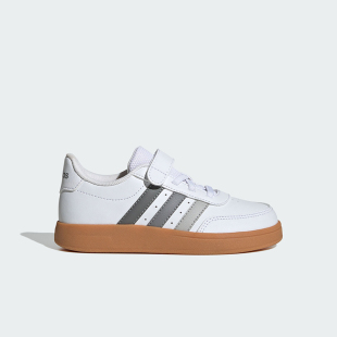 小童魔术贴低帮运动轻便板鞋 新款 JI0962 阿迪达斯正品 Adidas