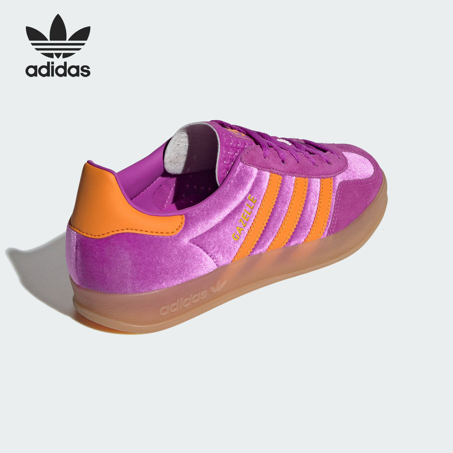 Adidas/阿迪达斯官方正品三叶草女士时尚低帮休闲系带板鞋IH0277