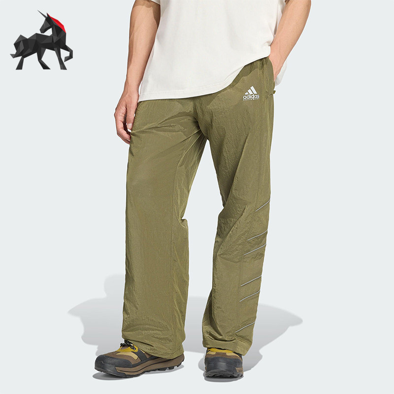 Adidas/阿迪达斯正品2025男士休闲经典足球风宽松训练长裤JX1456