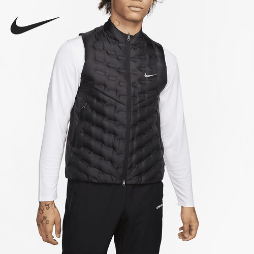 Nike耐克正品THERMA-FIT ADV男款立领拉链无袖马甲FB7542-010