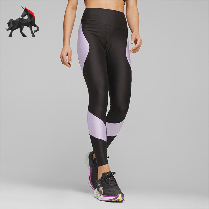 Puma/彪马正品女士健身训练紧身弹力透气长裤524059-51