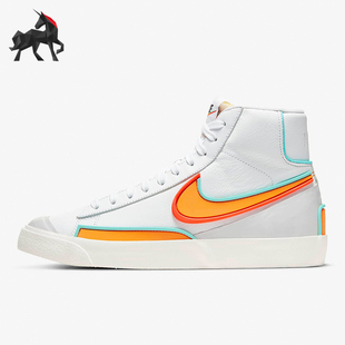 耐克正品 DC1746 BLAZER 高帮运动休闲板鞋 100 MID77女士经典 Nike