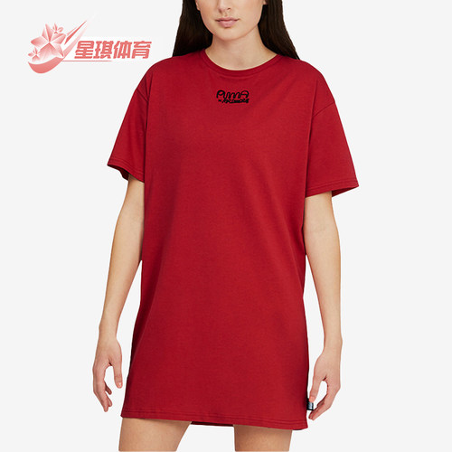 Puma/彪马正品MR DOODLE女士运动透气经典宽松连衣裙530656-22