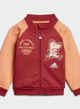 Adidas/阿迪达斯正品当季 I BBALL JOG FL婴童装训练套装ED1138