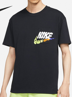 Nike/耐克官方正品休闲男子时尚潮流运动舒适圆领短袖 DJ1344-010
