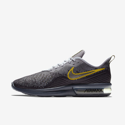 Nike耐克正品Air Max Sequent 4男轻便舒适跑步鞋AO4485-003