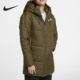 连帽双面穿夹克 女子棉服外套大LOGO运动长款 939359 耐克正品 Nike