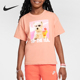 HQ2337 Nike 844 大童图案针织印花经典 圆领短袖 耐克正品 2025夏季