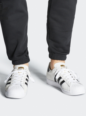Adidas/阿迪达斯正品三叶草男士低帮复古轻质防滑板鞋FV0322