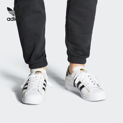 阿迪达斯男士复古轻质防滑板鞋