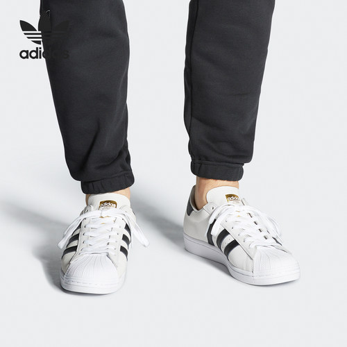 阿迪达斯男士复古轻质防滑板鞋