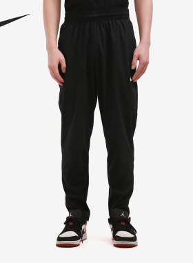Nike/耐克官方正品男子新款黑色松紧休闲运动长裤CV1991-010