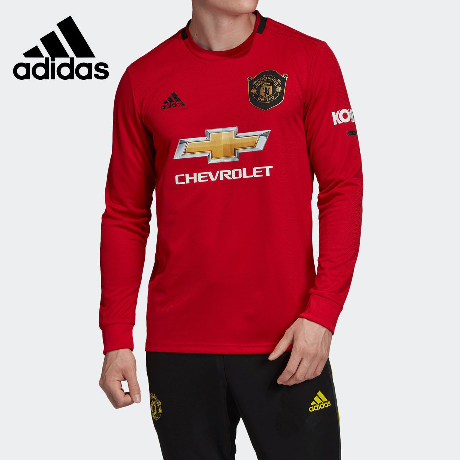 Adidas/阿迪达斯正品 年男子曼联长袖运动套头比赛服 DX8954